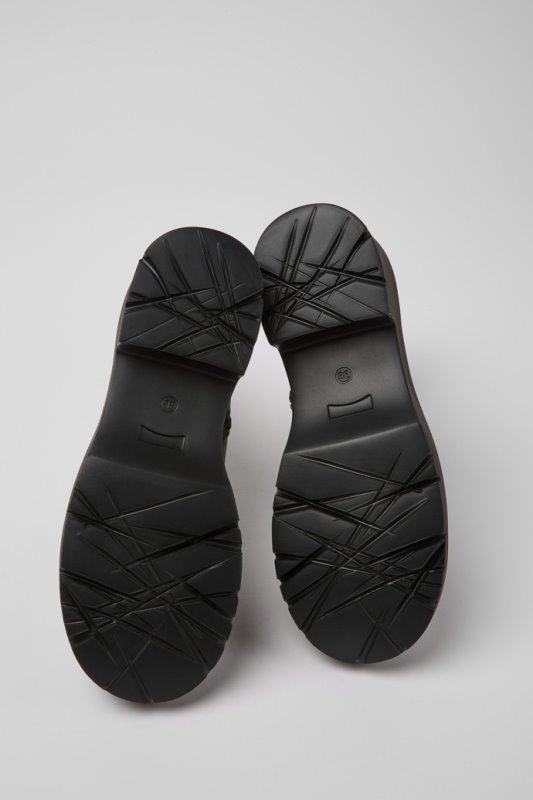дизайн Milah Gore-tex зелени кожени ботуши с цип за дамски кемпер