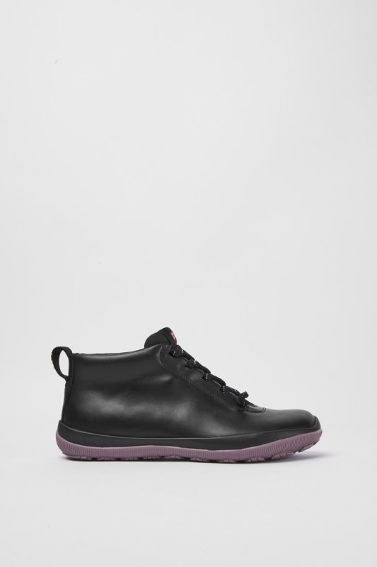 Camper Peu Pista Gore-tex черни кожени обувки за жени нови постъпления