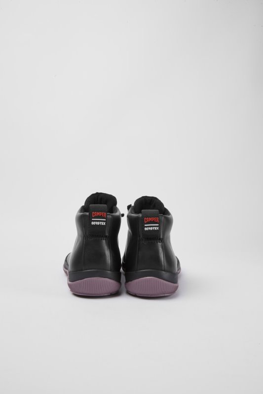 Camper Peu Pista Gore-tex черни кожени обувки за жени нови постъпления