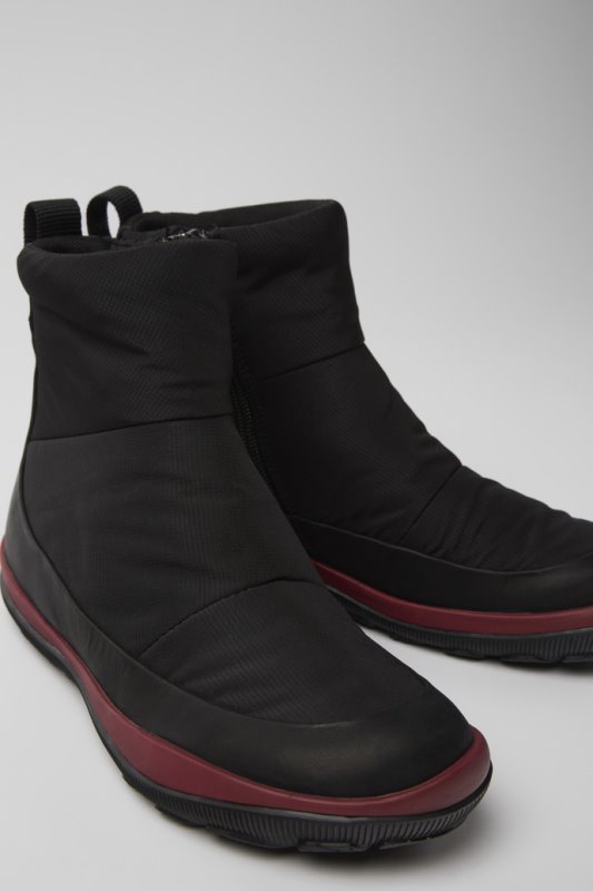 Peu Pista Gore-tex черни рециклирани домашни любимци и кожени ботуши за дамски кемпер новопристигнали