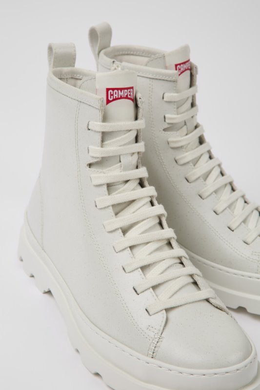 боти до глезена Design Brutus White Mirum за дамски кемпер
