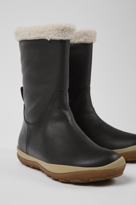 Peu Pista Gore-tex кафяви кожени ботуши за жени изключителен кемпер