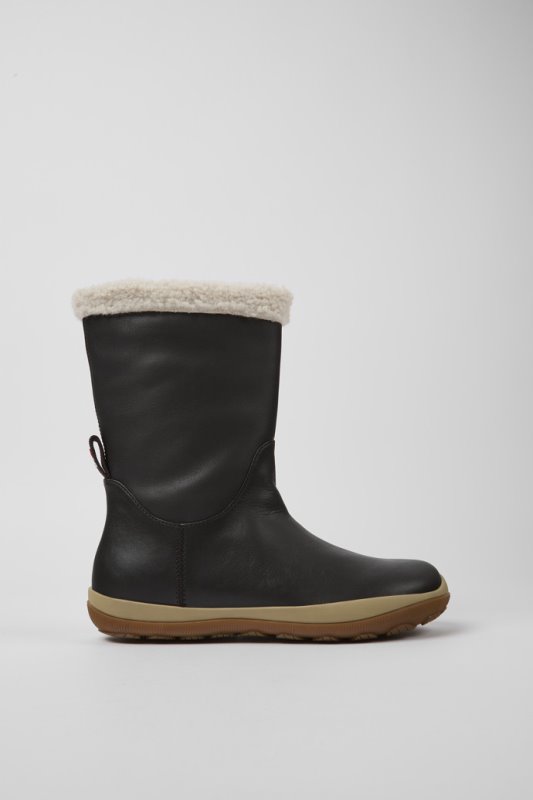 Peu Pista Gore-tex кафяви кожени ботуши за жени изключителен кемпер