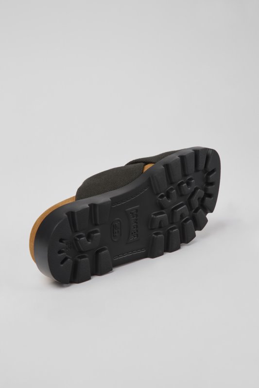 Camper Design Brutus Sandal сиви сандали от рециклиран памук за жени
