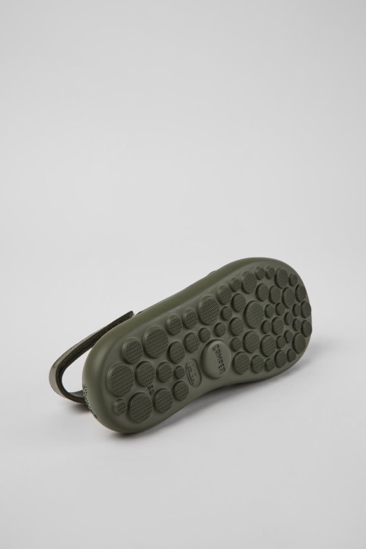 Camper Pelotas Flota зелени кожени сандали за жени нови постъпления