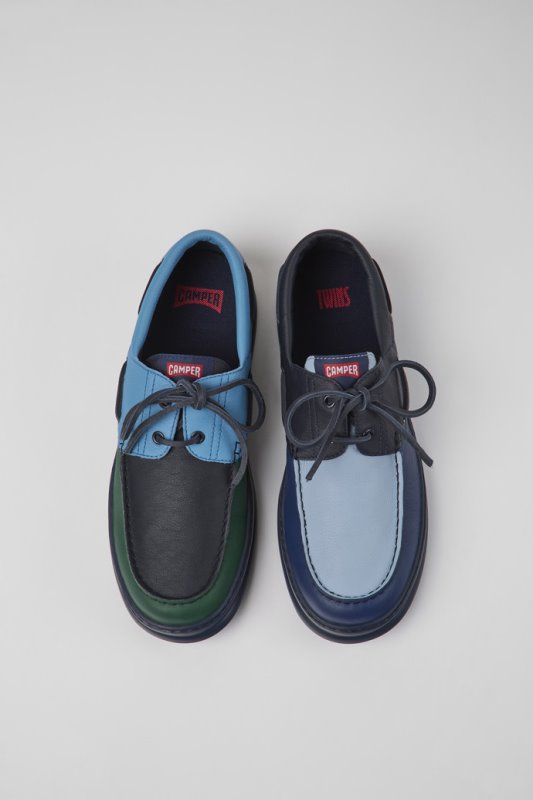 ексклузивни многоцветни кожени кецове Camper Twins за мъже