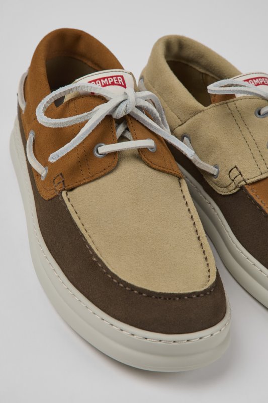 Camper Twins многоцветни маратонки от набук за мъже нови постъпления