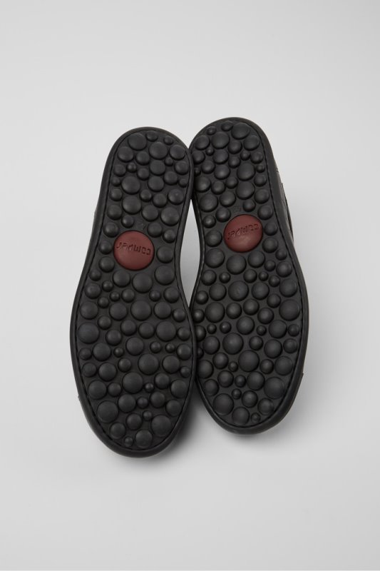Camper Pelotas емблематични черни обувки за мъже нови постъпления