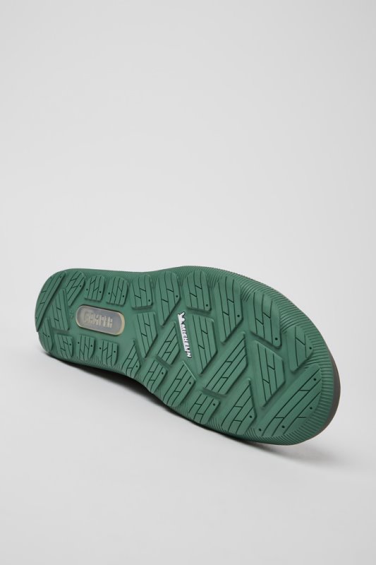 Camper Design Peu Pista Gore-tex сиви обувки от набук за мъже