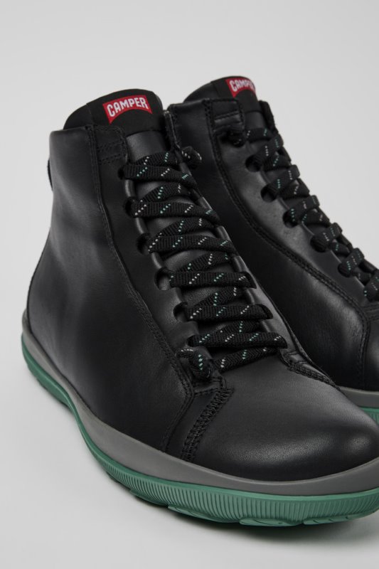 Peu Pista Gore-tex черни кожени боти до глезена за мъже кемпер новопристигнали