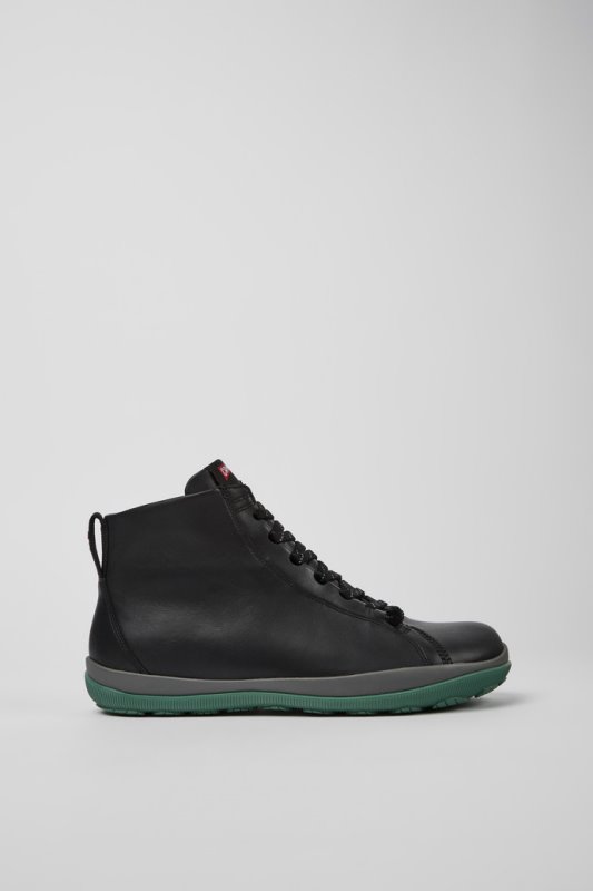 Peu Pista Gore-tex черни кожени боти до глезена за мъже кемпер новопристигнали
