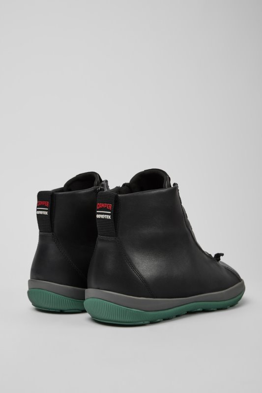 Peu Pista Gore-tex черни кожени боти до глезена за мъже кемпер новопристигнали