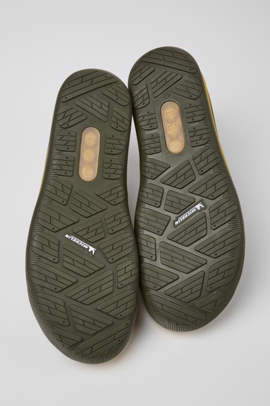 Camper Peu Pista Gore-tex боти до глезена от зелен набук за мъже нови постъпления