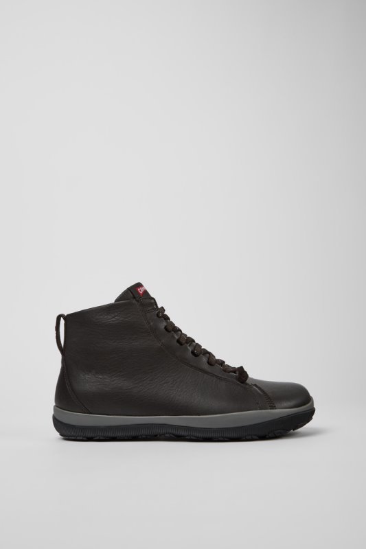 Camper Peu Pista Gore-tex кафяви кожени ботуши за мъже нови постъпления