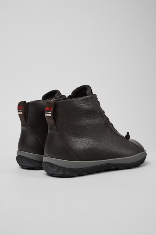 Camper Peu Pista Gore-tex кафяви кожени ботуши за мъже нови постъпления