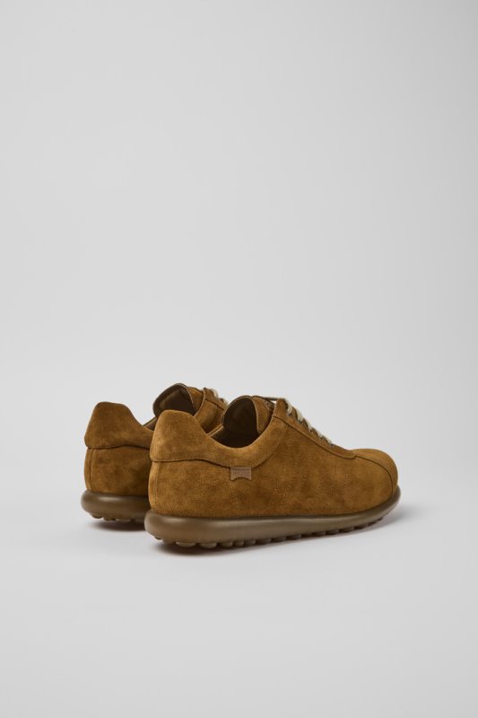 Camper Pelotas кафяви маратонки от набук за мъже нови постъпления