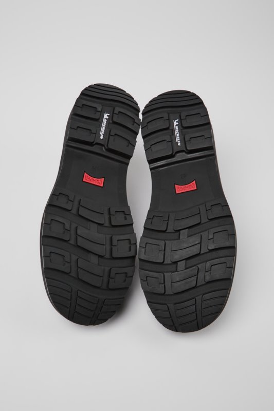 Brutus Trek Michelin черни кожени обувки за мъже кемпер нови постъпления