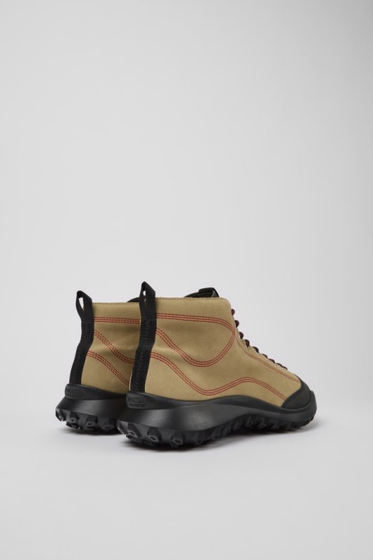 Design Crclr Gore-tex бежови ботуши от набук и текстил за мъжки кемпер