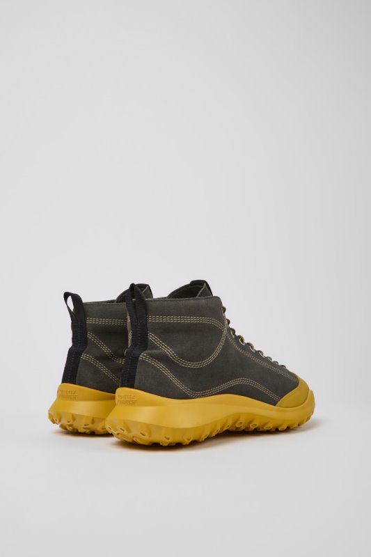 Design Crclr Gore-tex сиви и жълти ботуши от набук за мъжки кемпер
