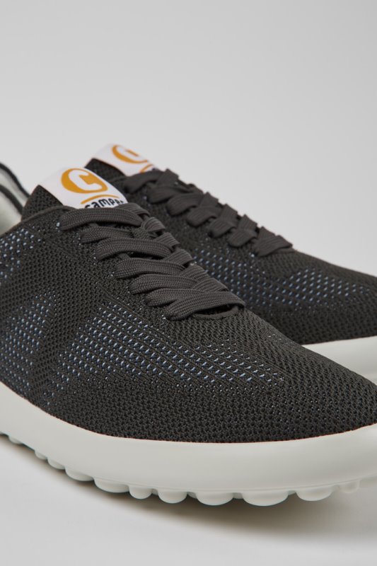 Camper Pelotas Xlite черни и сиви рециклирани маратонки за домашни любимци за мъже нови постъпления