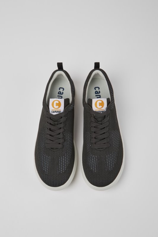 Camper Pelotas Xlite черни и сиви рециклирани маратонки за домашни любимци за мъже нови постъпления