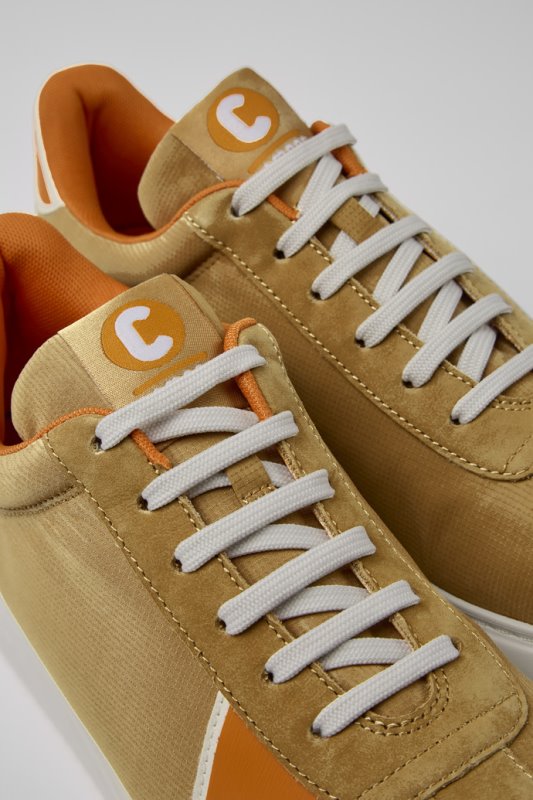 Camper Runner K21 кафяви оранжеви и бежови маратонки за мъже нови постъпления