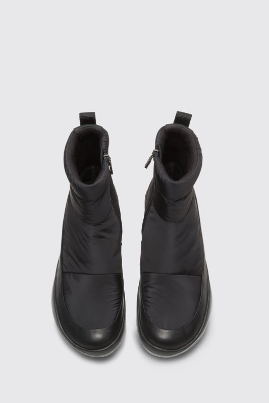 изключителни кемпери Peu Pista Gore-tex водоустойчиви черни средни ботуши за жени