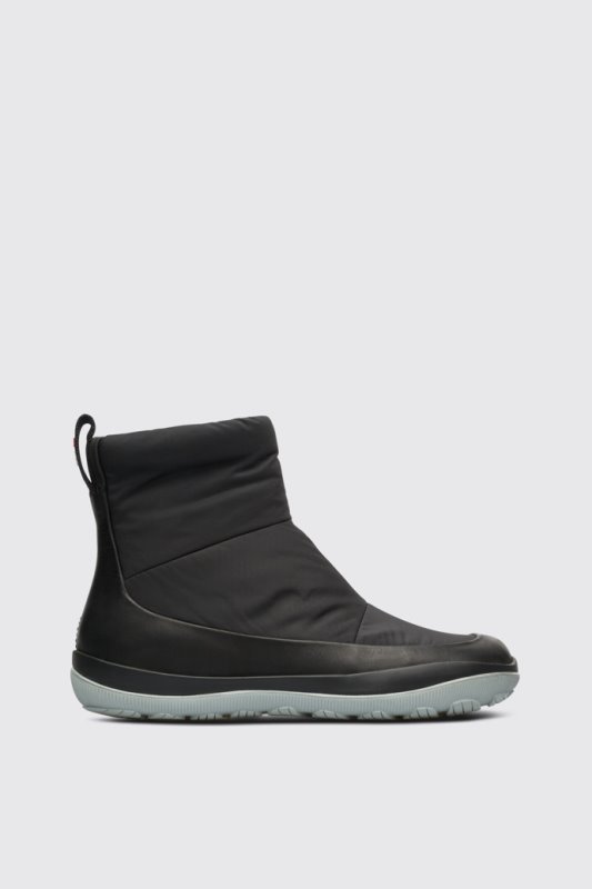 изключителни кемпери Peu Pista Gore-tex водоустойчиви черни средни ботуши за жени