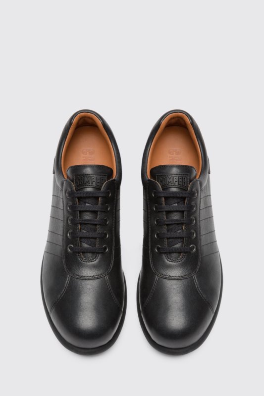 ексклузивни черни мъжки обувки Camper Pelotas